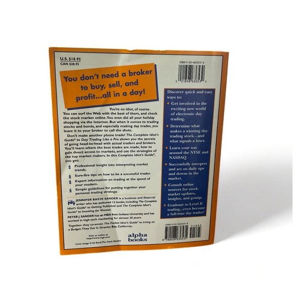Book, The Complete Idiot's Guide? to Daytrading Like a Pro - Picture 4 of 5